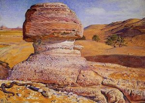 The Sphinx At Gizeh — William Holman Hunt