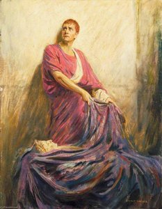 Herbert Beerbohm Tree (1852–1917), as Mark Anthony in 'Julius Caesar' by William Shakespeare