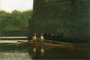 The Oarsmen (also Known As The Schreiber Brothers) — Thomas Eakins, Contemporary Realism