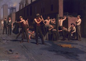 The Ironworkers' Noontime — Thomas Pollock Anshutz