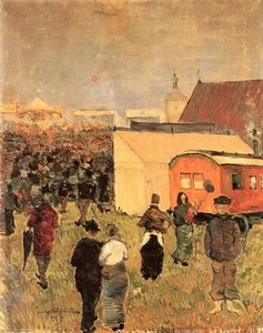 Fairground — Felix Nussbaum