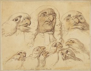 Lord Hawk And His Family — Thomas Rowlandson