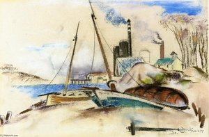 Island Landscape — William Preston Dickinson