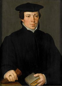 Portrait Of A Young Minister, Pieter Pourbus, C. 1535 - 1584 — Pieter Pourbus