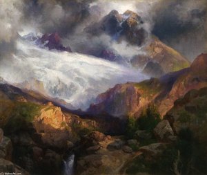 The Eternal Snows Of Mt. Moran — Thomas Moran
