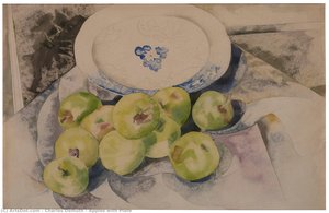 Apples with Plate