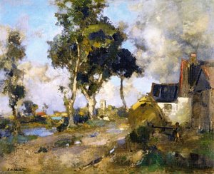 The Glege Farm — Edward Arthur Walton