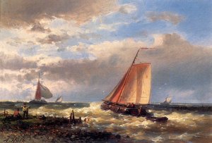 A Choppy Estuary — Abraham Hulk Senior