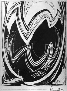 Study For "four Stories In Black And White" — František Kupka
