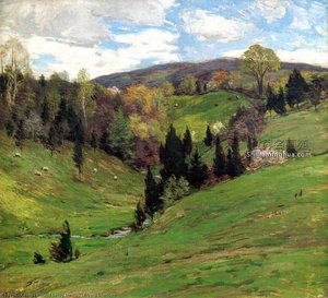 Flying Shadows — Willard Leroy Metcalf