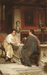 The Discourse — Lourens Alma Tadema