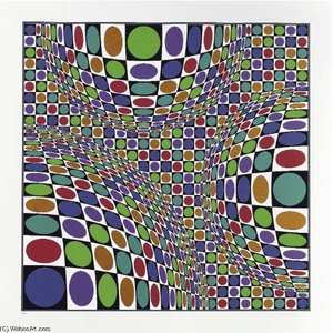 Abstract Composition 4 — Victor Vasarely