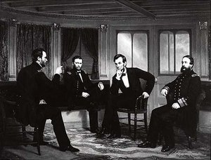 The Peacemakers, (painting) — George Peter Alexander Healy