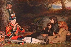 An Idyll Of 1745 — Sir John Everett Millais