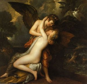 Cupid And Psyche — Benjamin West, Neo-classicism