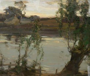 A Quiet Pool, Evening — Robert Hope