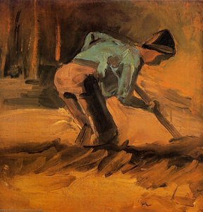 Man Digging — Vincent Willem Van Gogh, Post-impressionism