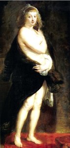 Hélèn Fourment In Furs — Peter Paul Rubens, Baroque