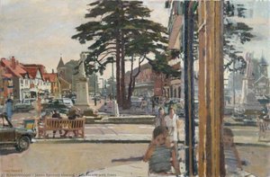 Townscape With Trees — James Kenneth Howard