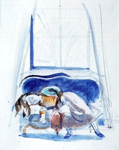 Study For The Dream I (front) — Balthus