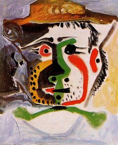 Head Of A Man 16 — Pablo Picasso