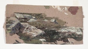 Study Of Rocks — William Trost Richards