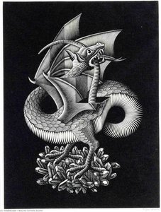Dragon — Maurits Cornelis Escher