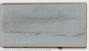 Sketchbook Of Italian Landscape Subjects — Jervis Mcentee