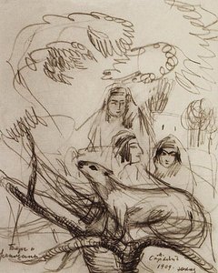 Bars And Women — Martiros Sarian
