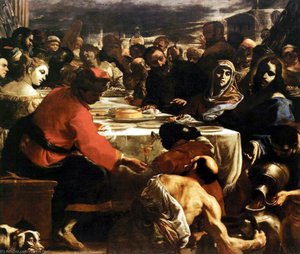 Wedding At Cana — Mattia Preti, Baroque