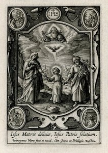 Earthly and heavenly Trinity
