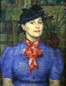 Lady In A Black Hat (mrs Erna Meinel) — Evan Walters