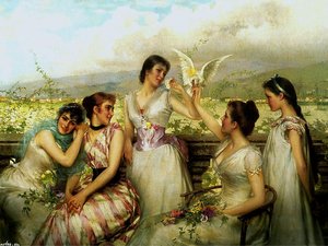 In The Sunny South — Vittorio Matteo Corcos