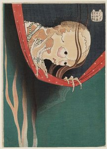 The Ghost Of Kohada Koheiji — Katsushika Hokusai