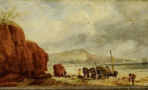 Coast Scene Near Sidmouth, Devon — Richard Beavis