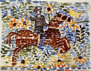 The Rider — Maurice Brazil Prendergast