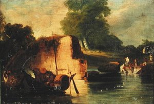 The Pool — George Chinnery