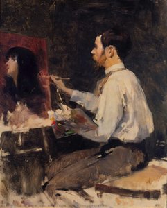 Study For Portrait Of Silva Porto — António Dos Santos Ramalho Eanes