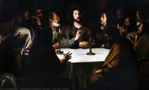 The Last Supper — Bartolomé Esteban Murillo