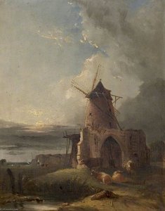 Old Mill At Norwich, Norfolk — Samuel David Colkett