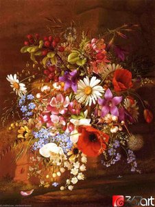 Floral Still Life — Adelheid Dietrich