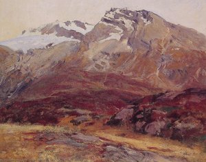 Coming Down From Mont Blanc — John Singer Sargent