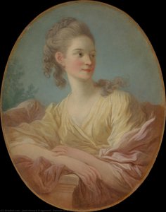 Portrait Of A Young Woman — Jean-honoré Fragonard