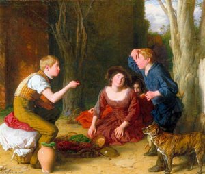 The Butt Shooting A Cherry — William Mulready The Younger