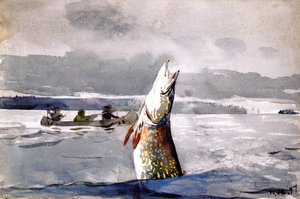 Pike, Lake St. John — Winslow Homer