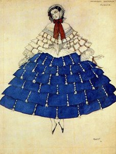 The Carnival Chiarina — Léon Bakst