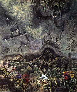The Sphinx And The Milky Way — Charles Burchfield