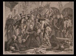 The Massacre Of The Priests In September — Hippolyte De La Charlerie