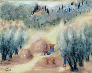Harvest Time, (1968) — Reuven Rubin