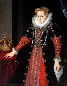 Portrait Of Queen Anne Of Austria — Marcin Kober, Renaissance Portraiture